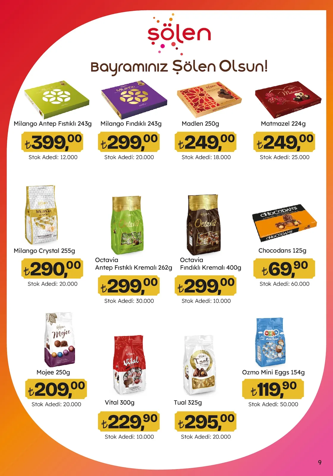 Migros Migros 12 Mart 2026 Aktüel Kataloğu sayfa 9: Matmazel 224G, Milango Fındıklı 243G