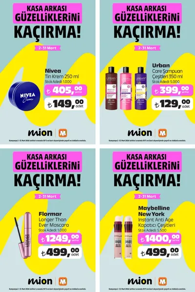 Mion 2 Mart 2026 Aktüel Kataloğu