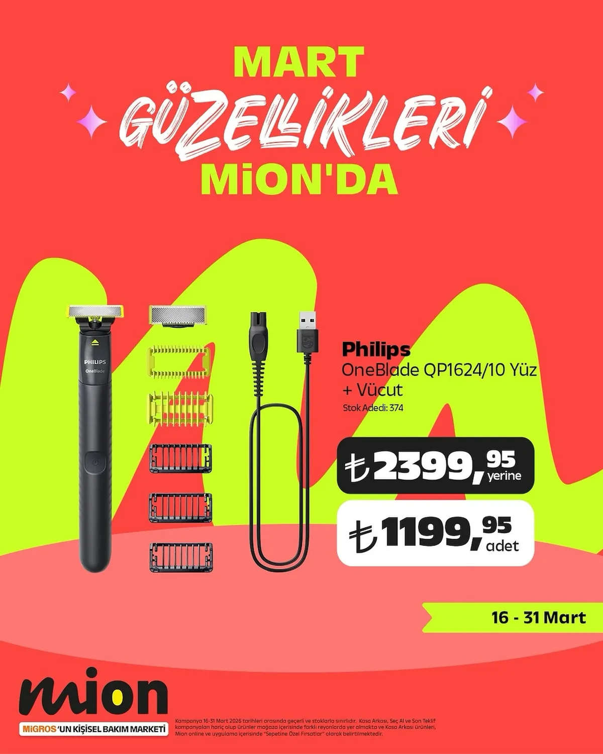 Mion Mion 16 Mart 2026 Aktüel Kataloğu sayfa 1