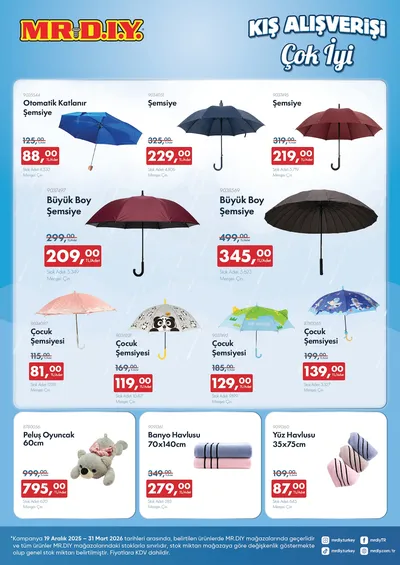 Mr.Diy 19 Aralık 2025 Aktüel Kataloğu