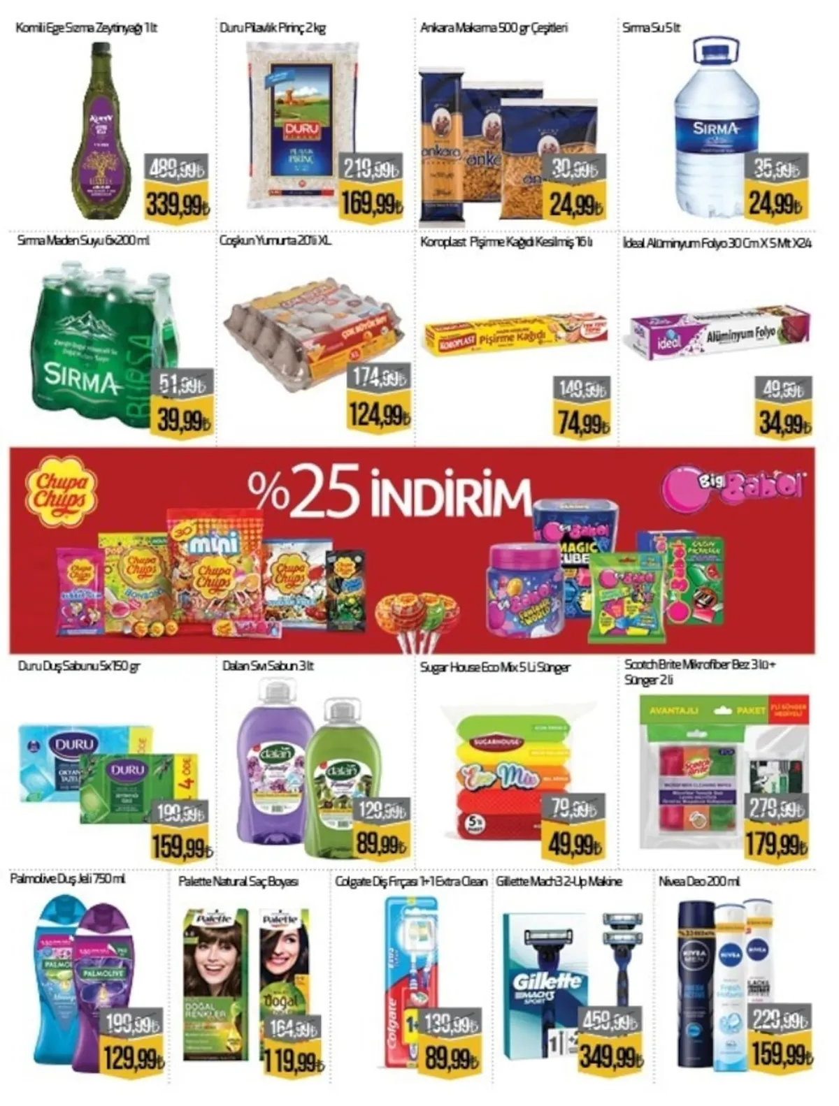 Namlı Namlı Hipermarketleri 24 Nisan 2026 Aktüel Kataloğu sayfa 3: Dalan Sıvı Sabun 3Lt, Coşkun Yumurta 30Lu Xl