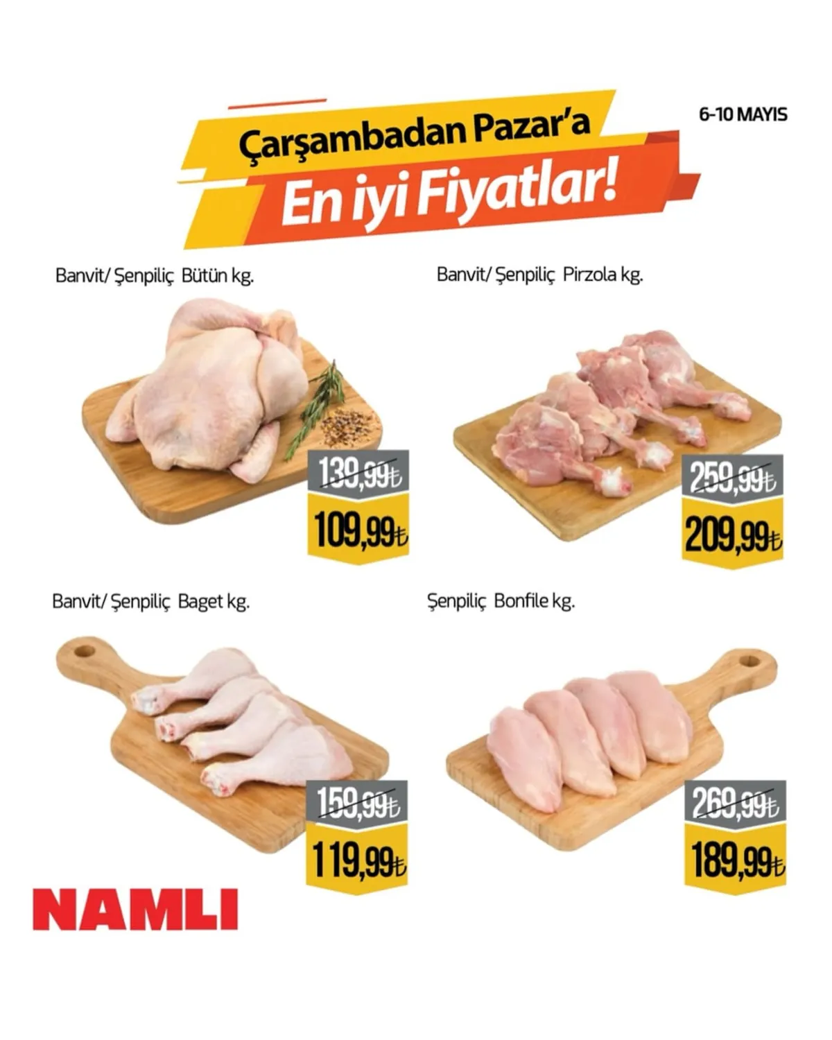 Namlı Namlı Hipermarketleri 6 Mayıs 2026 Aktüel Kataloğu sayfa 1