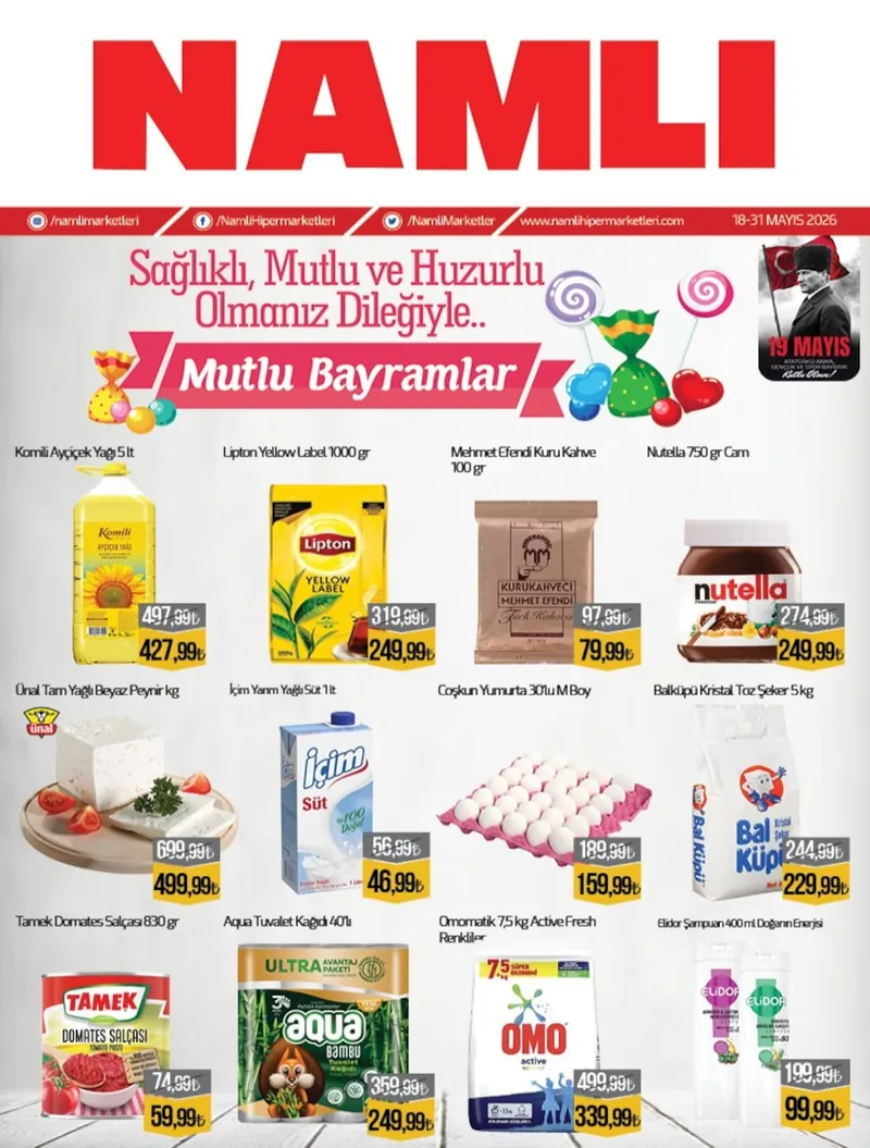 Namlı Broşür Kapak