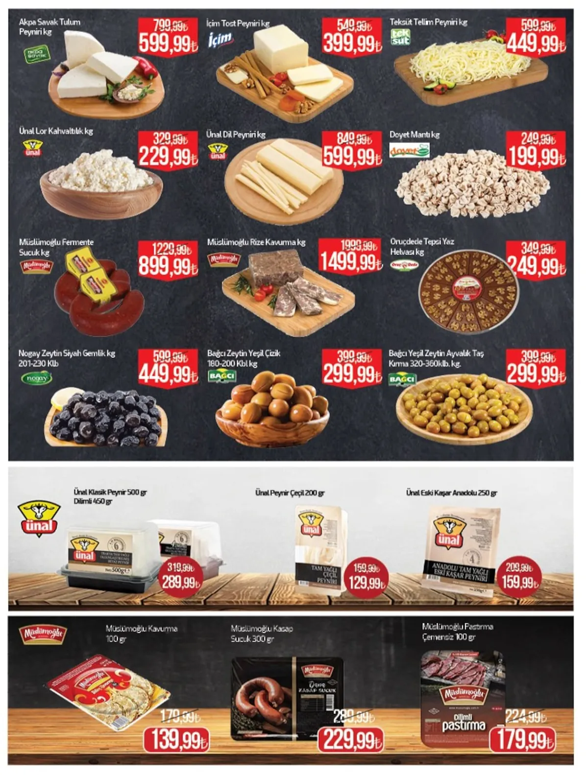 Namlı Namlı Hipermarketleri 18 Mayıs 2026 Aktüel Kataloğu sayfa 3: Müslümoğlu Kavurma 100 Gr, Ünal Lor Kahvaltılık Kg