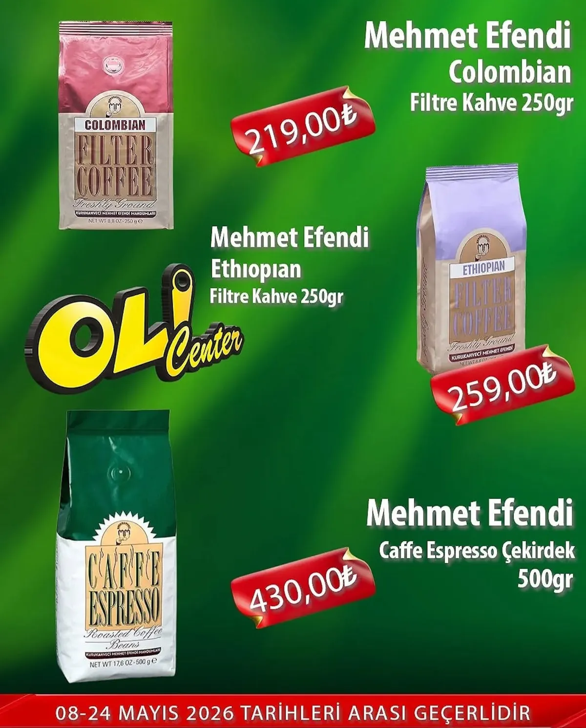 Oli Oli Center 8 Mayıs 2026 Aktüel Kataloğu sayfa 1