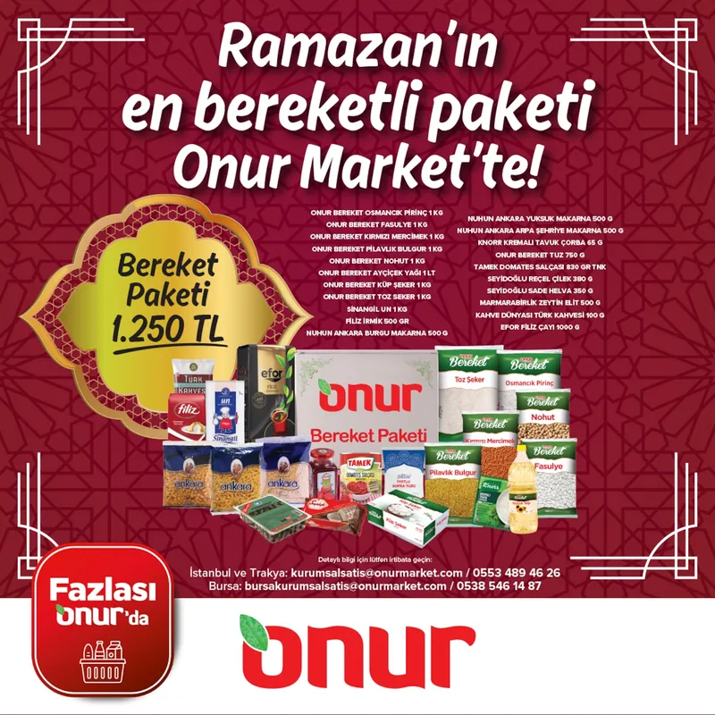 Onur Broşür Kapak