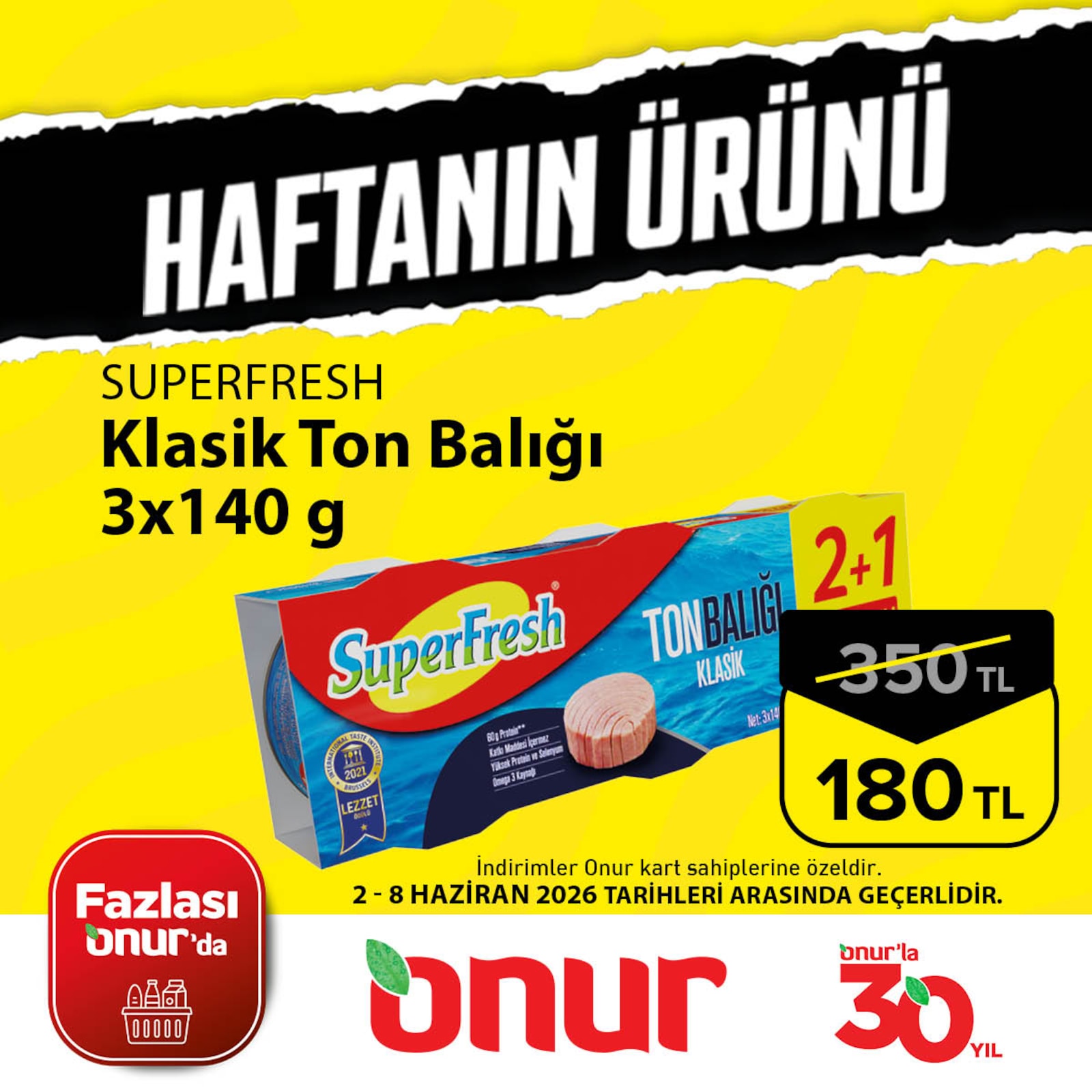 Onur Market 2 Haziran 2026 Aktüel Kataloğu broşürü
