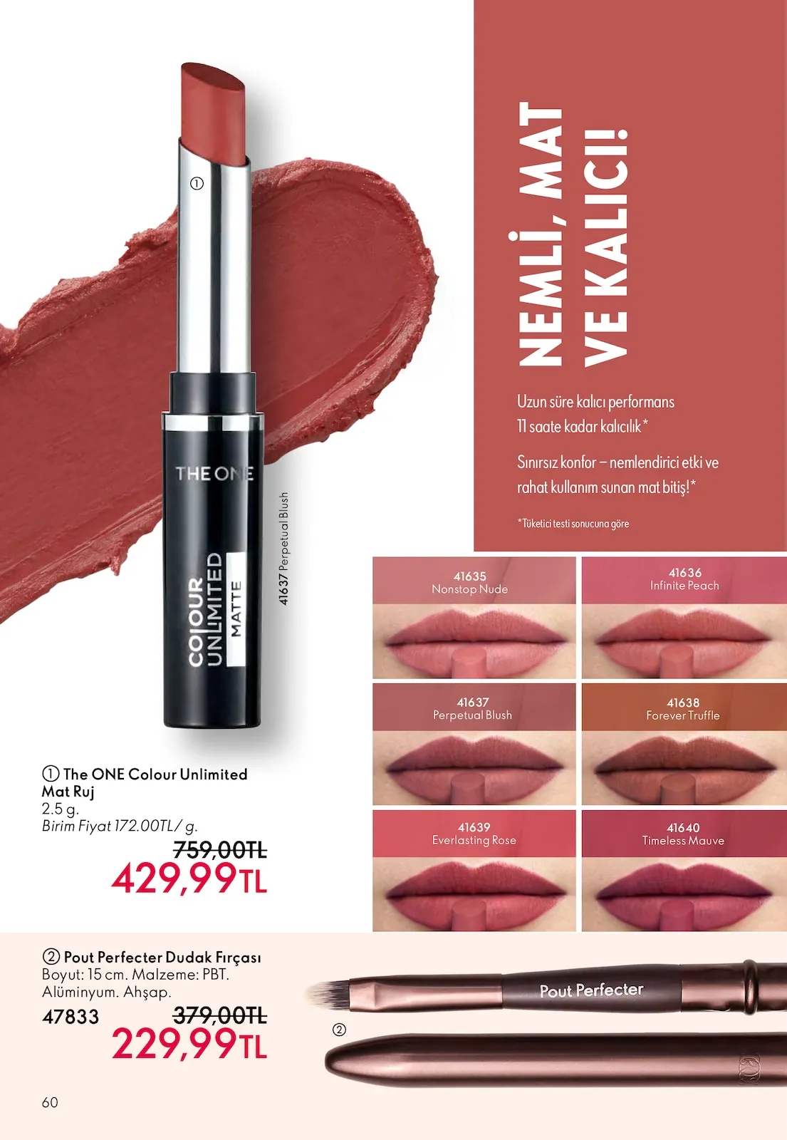 Oriflame Oriflame 1 Şubat 2026 Aktüel Kataloğu sayfa 60: Pout Perfercter Dudak Fırçası