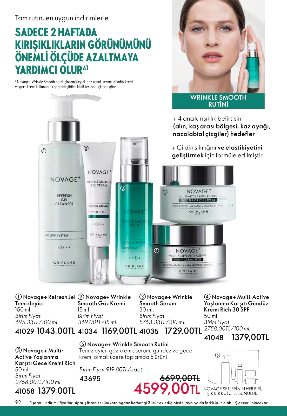 Oriflame Oriflame 1 Şubat 2026 Aktüel Kataloğu sayfa 92: Novage+ Refresh Jel Temizleyici 150 Ml