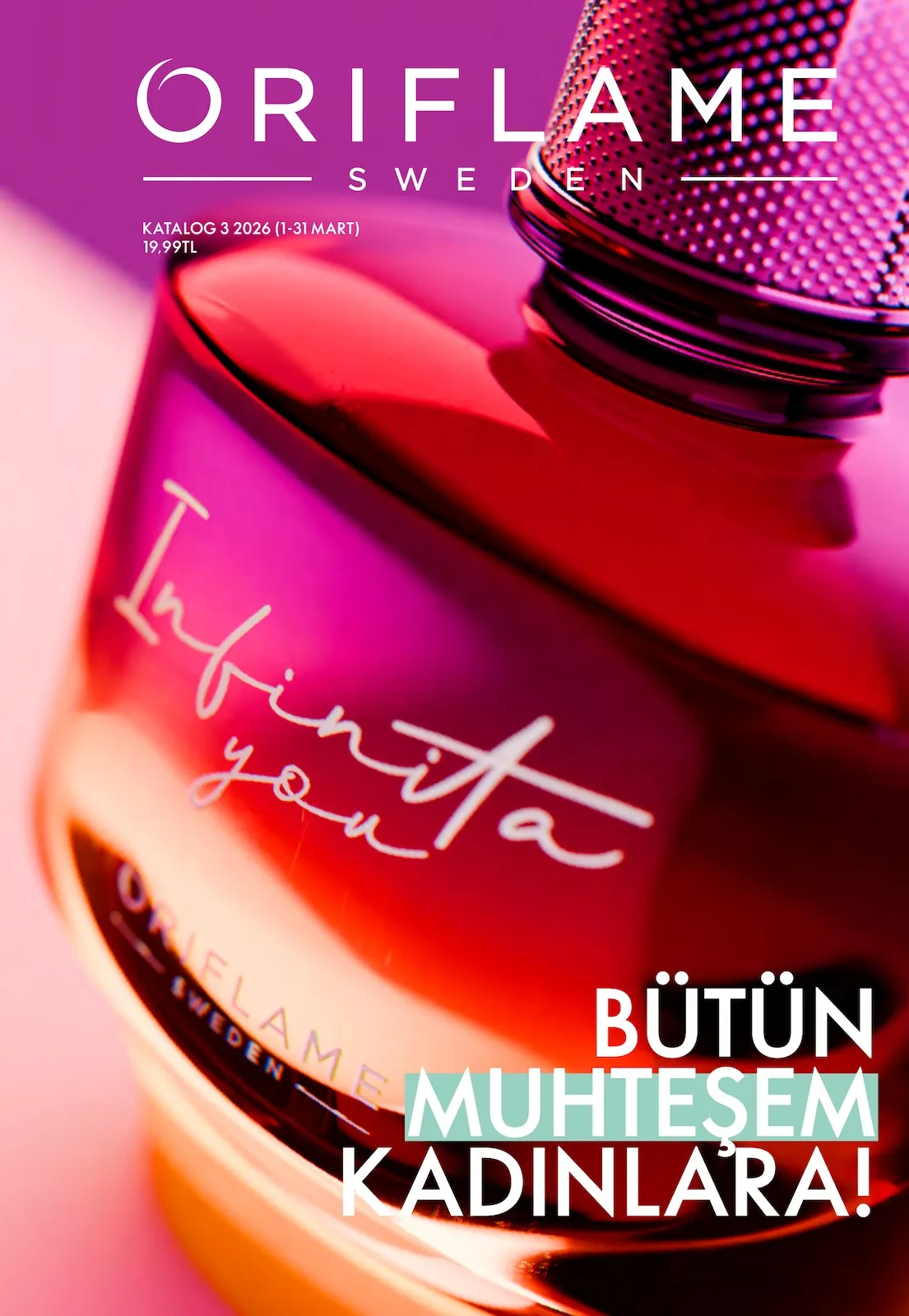 Oriflame Oriflame 1 Mart 2026 Aktüel Kataloğu sayfa 1: Oriflame Infinita You Kadın Parfüm