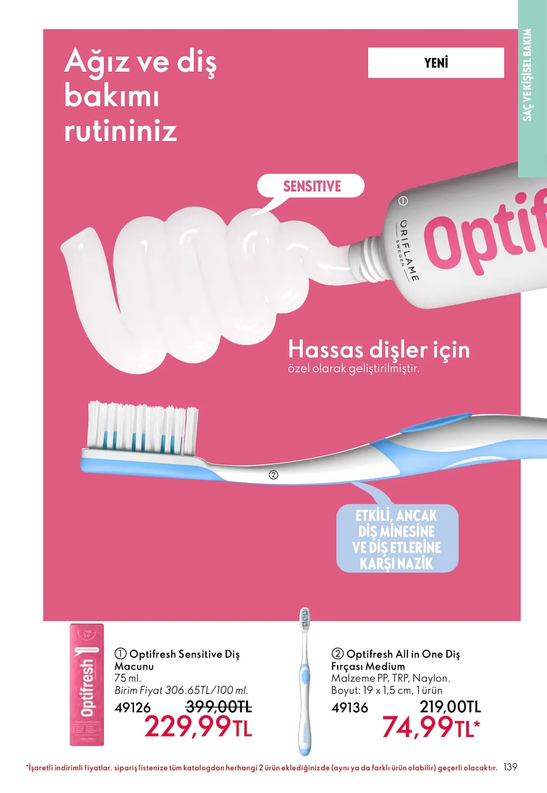 Oriflame Oriflame 1 Mart 2026 Aktüel Kataloğu sayfa 139