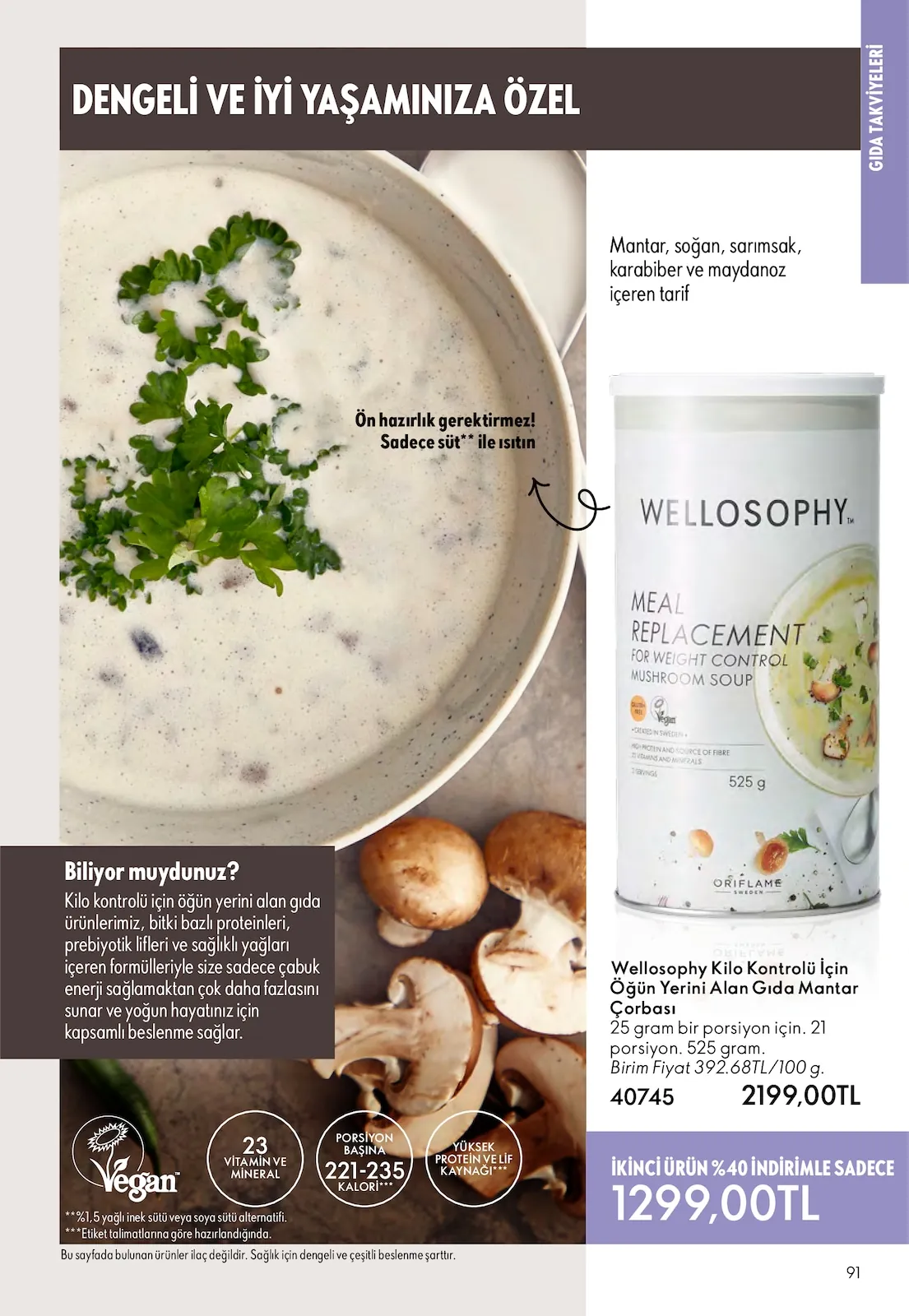 Oriflame Oriflame 1 Nisan 2026 Aktüel Kataloğu sayfa 91