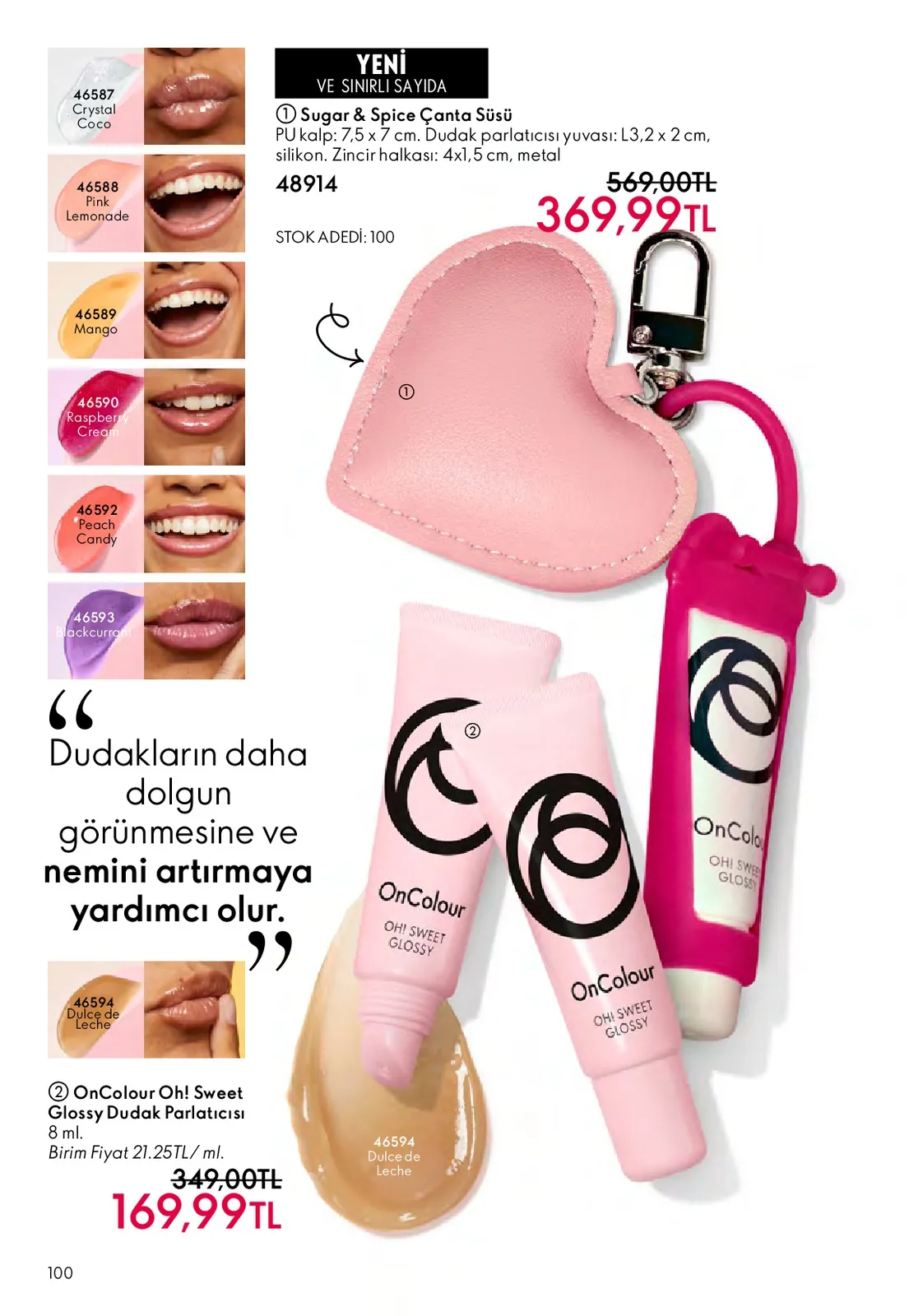 Oriflame Oriflame 1 Mayıs 2026 Aktüel Kataloğu sayfa 100: Sugar & Spice Çanta Süsü