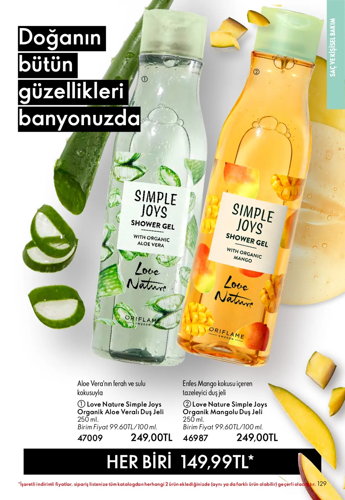 Oriflame Oriflame 1 Mayıs 2026 Aktüel Kataloğu sayfa 129