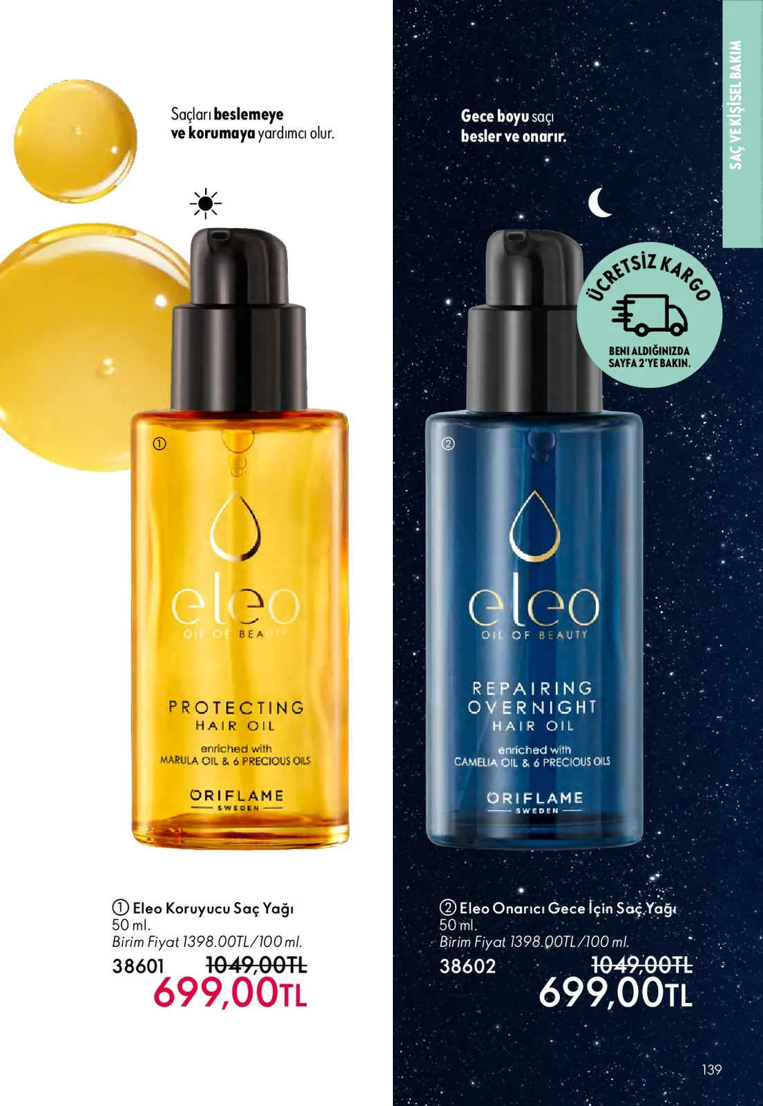 Oriflame Oriflame 1 Mayıs 2026 Aktüel Kataloğu sayfa 139