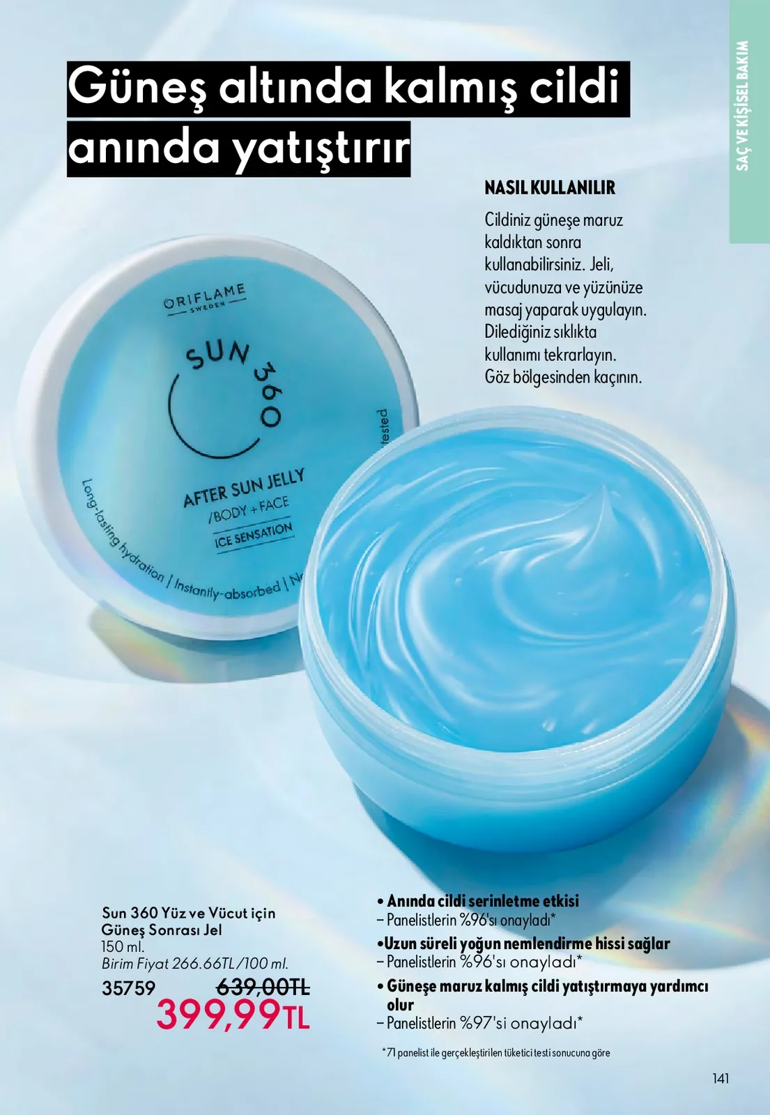 Oriflame Oriflame 1 Mayıs 2026 Aktüel Kataloğu sayfa 141