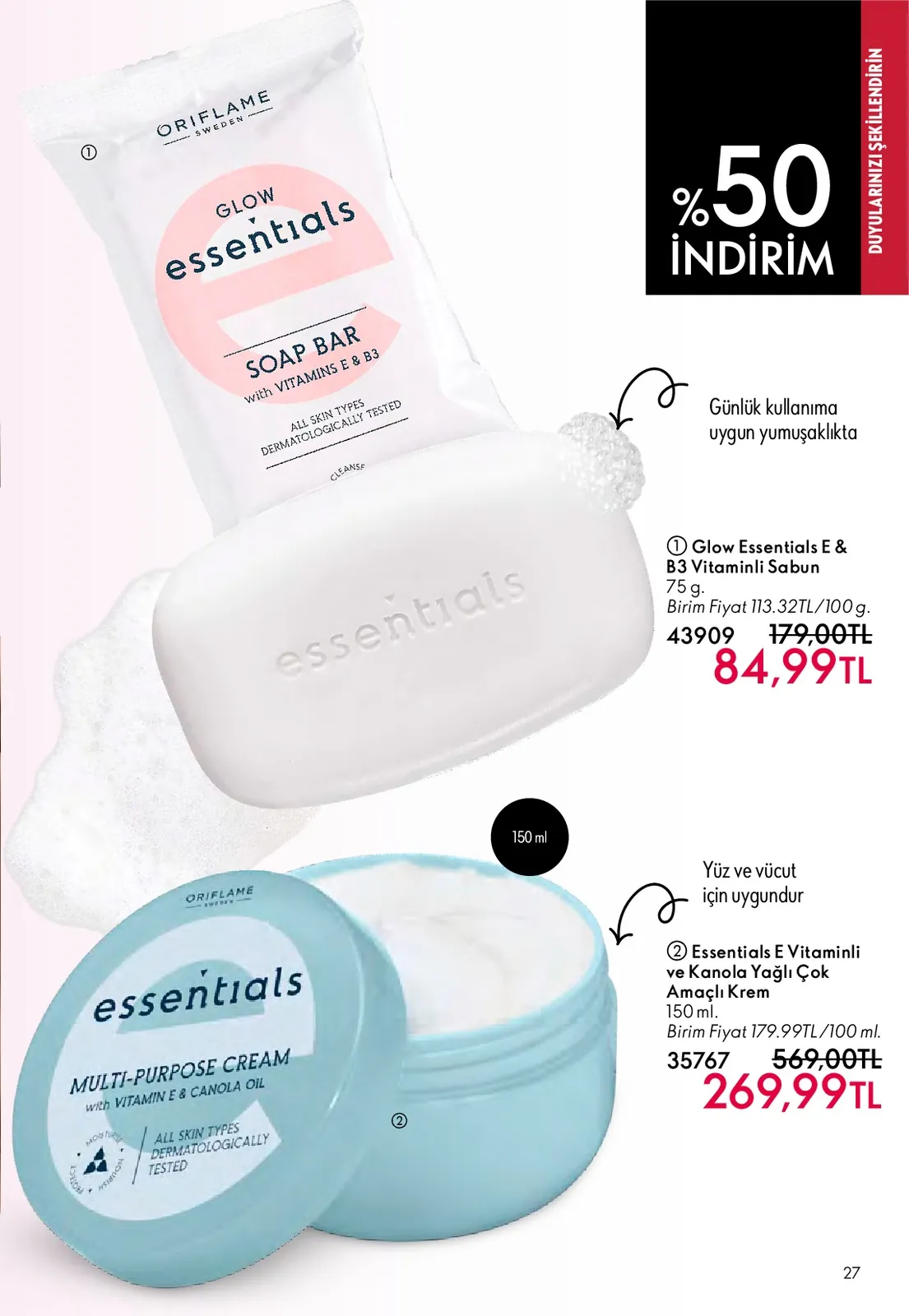 Oriflame Oriflame 1 Mayıs 2026 Aktüel Kataloğu sayfa 27