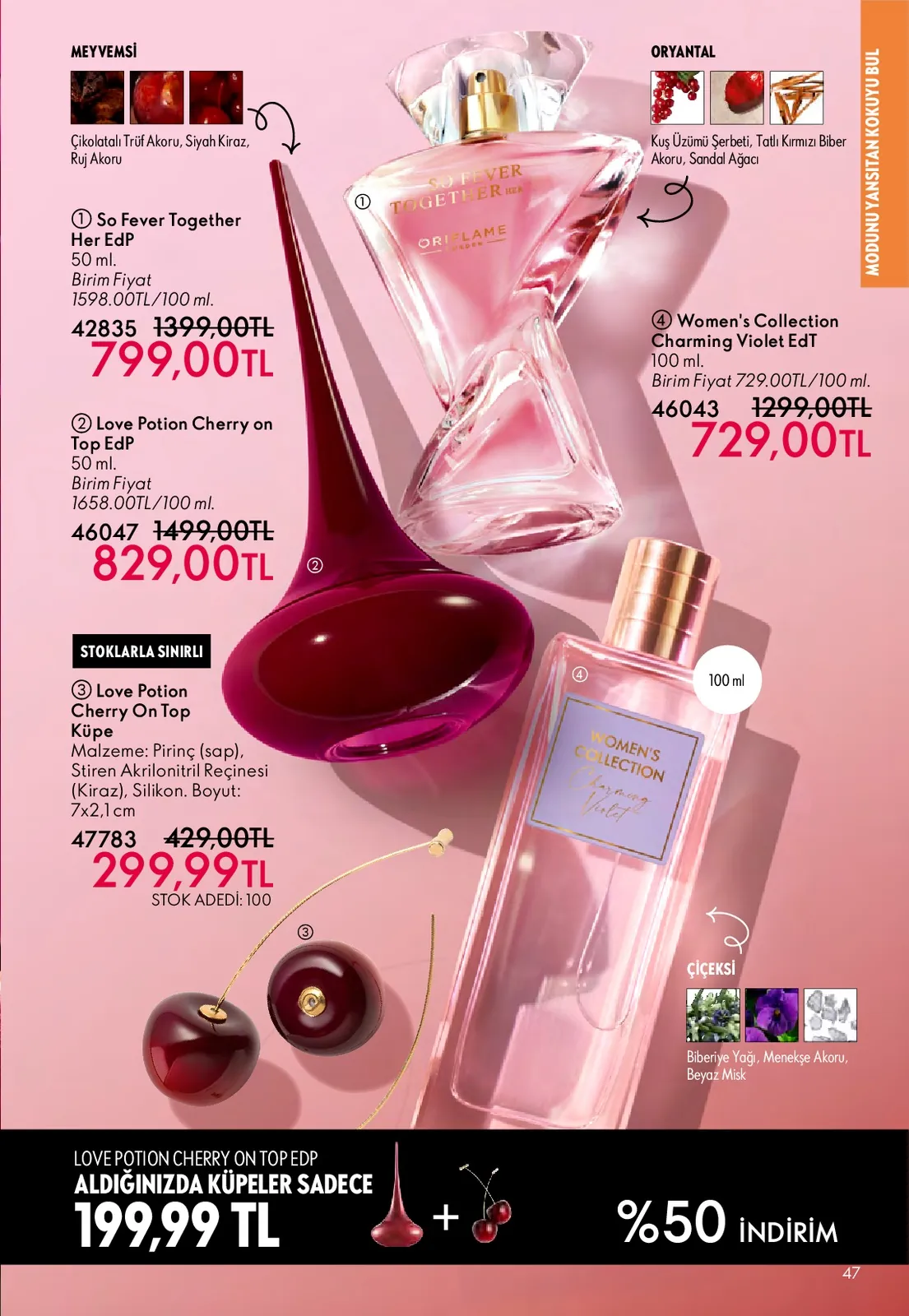 Oriflame Oriflame 1 Mayıs 2026 Aktüel Kataloğu sayfa 47