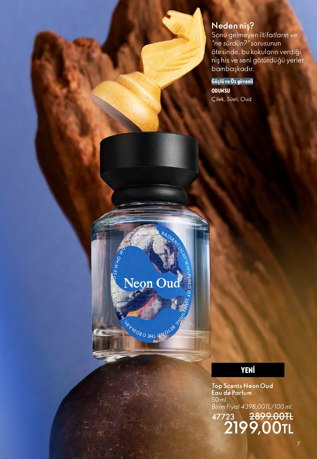 Oriflame Oriflame 1 Mayıs 2026 Aktüel Kataloğu sayfa 7: Top Scents Neon Oud Eau De Parfum 50 Ml
