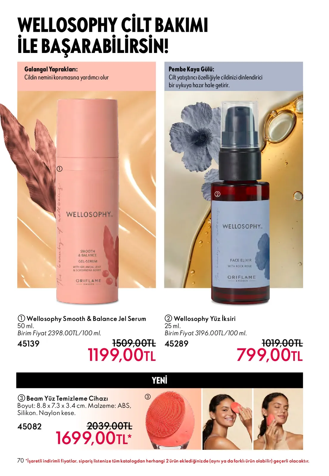 Oriflame Oriflame 1 Mayıs 2026 Aktüel Kataloğu sayfa 70: Beam Yüz Temizleme Cihazı