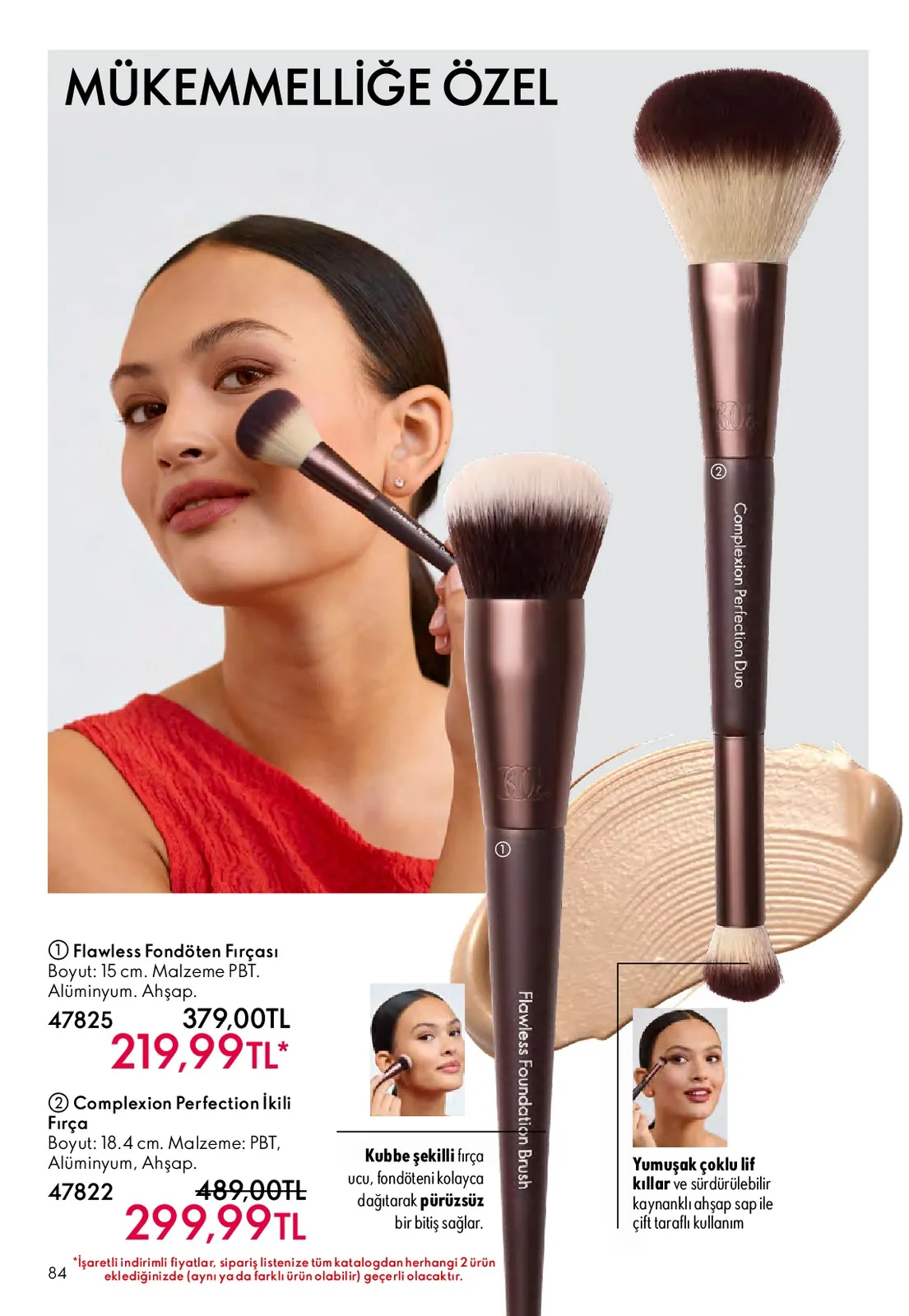 Oriflame Oriflame 1 Mayıs 2026 Aktüel Kataloğu sayfa 84: Flawless Fondöten Fırçası
