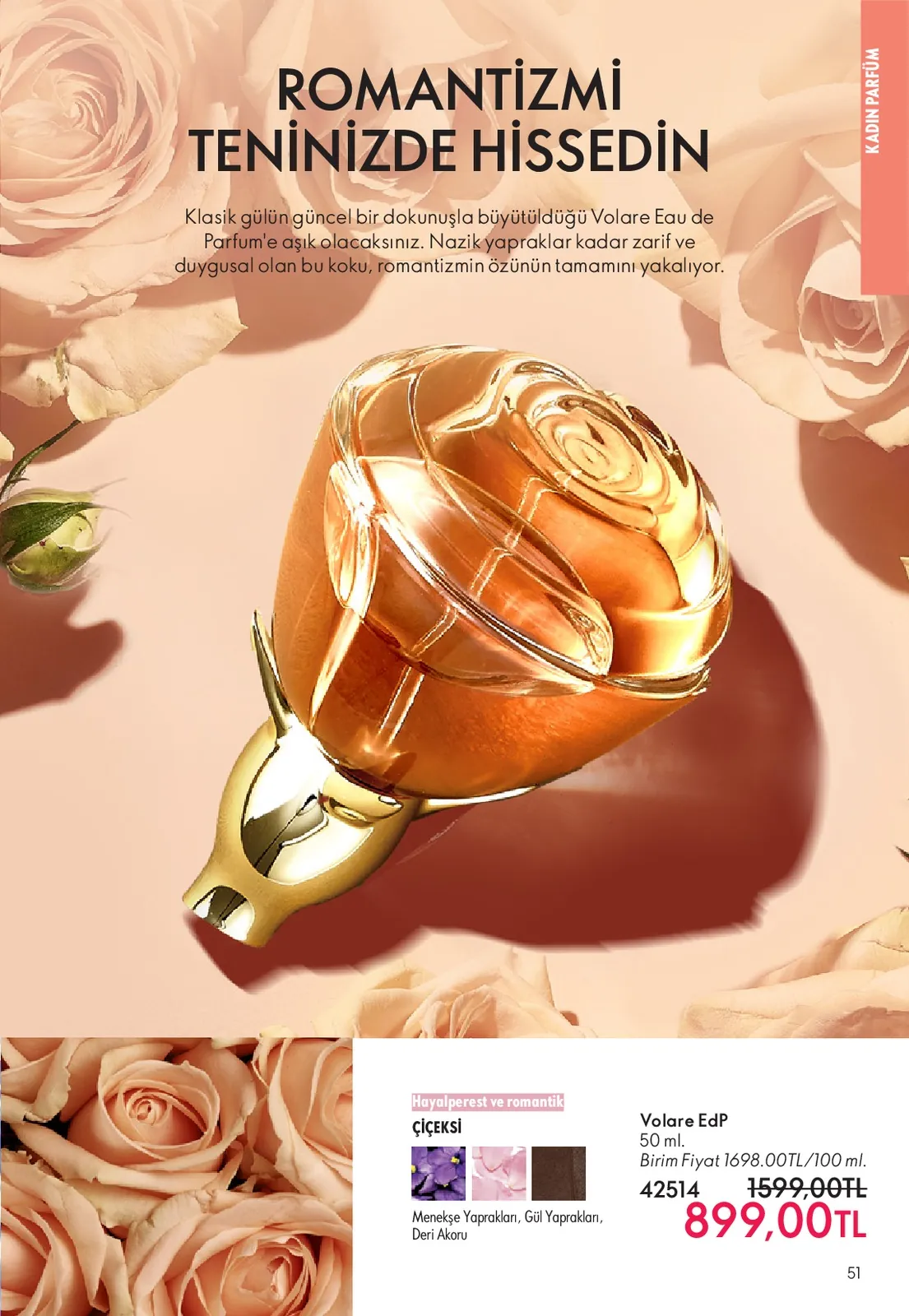 Oriflame Oriflame 1 Haziran 2026 Aktüel Kataloğu sayfa 51: Volare Edp 50Ml