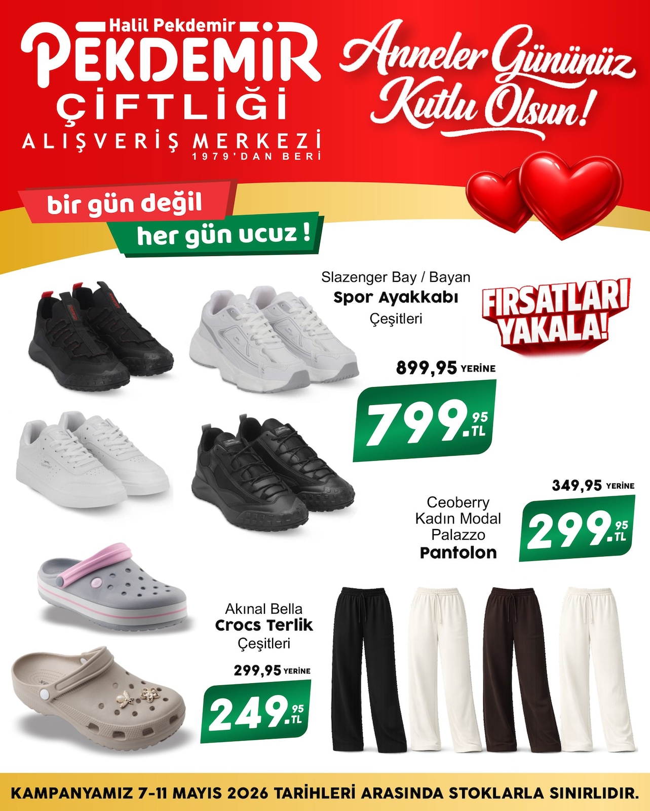 Pekdemir Market 7 Mayıs 2026 Aktüel Kataloğu broşürü