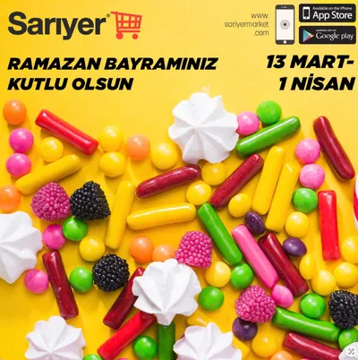 Sarıyer Market 13 Mart 2026 Aktüel Kataloğu