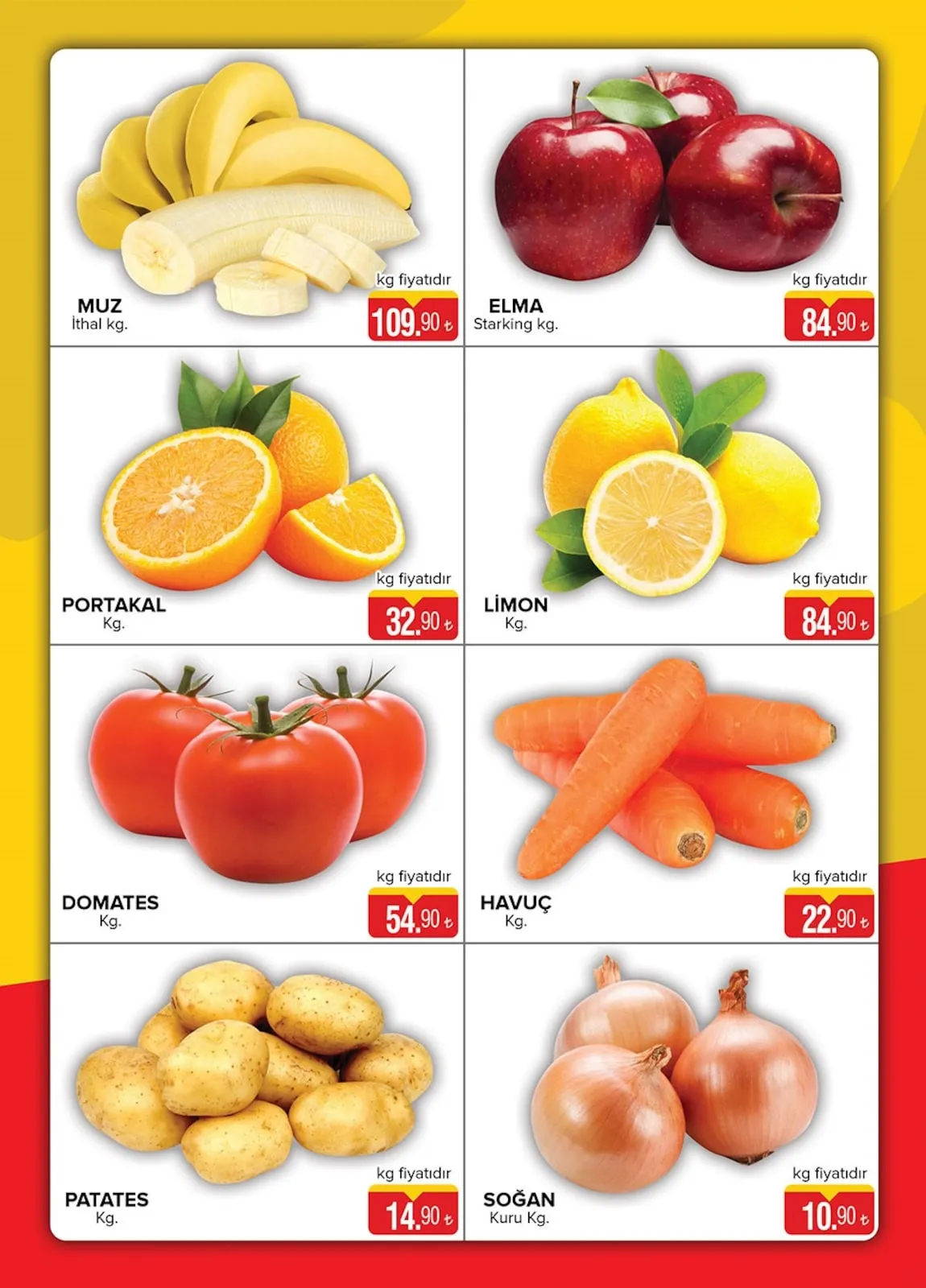 Seyhanlar Seyhanlar 10 Mart 2026 Aktüel Kataloğu sayfa 6: Portakal Kg, Domates Kg