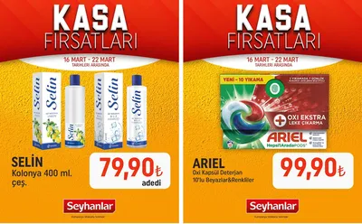 Seyhanlar 16 Mart 2026 Aktüel Kataloğu16 Mart - 22 Mart