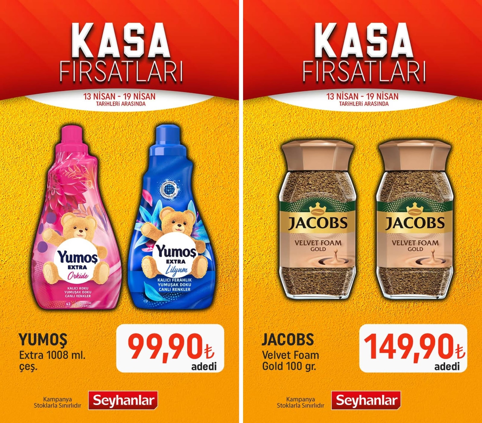 Seyhanlar 13 Nisan 2026 Aktüel Kataloğu broşürü