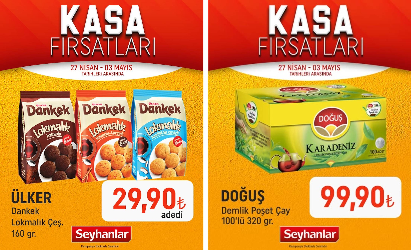 Seyhanlar 27 Nisan 2026 Aktüel Kataloğu broşürü