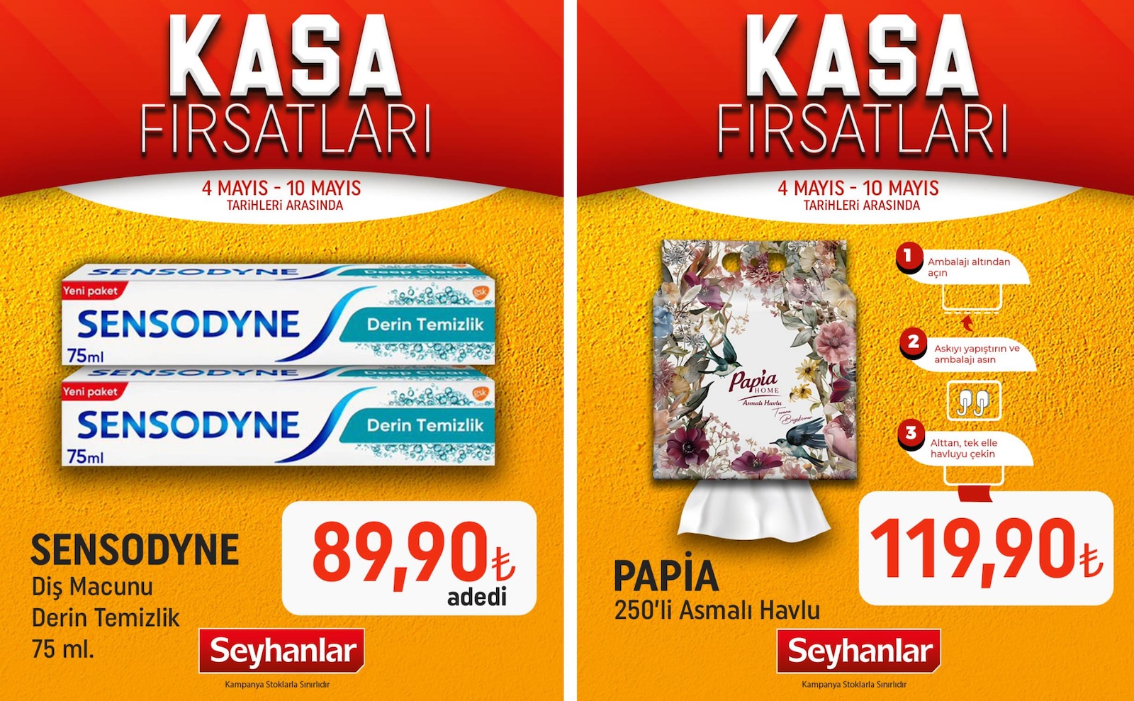Seyhanlar 4 Mayıs 2026 Aktüel Kataloğu broşürü