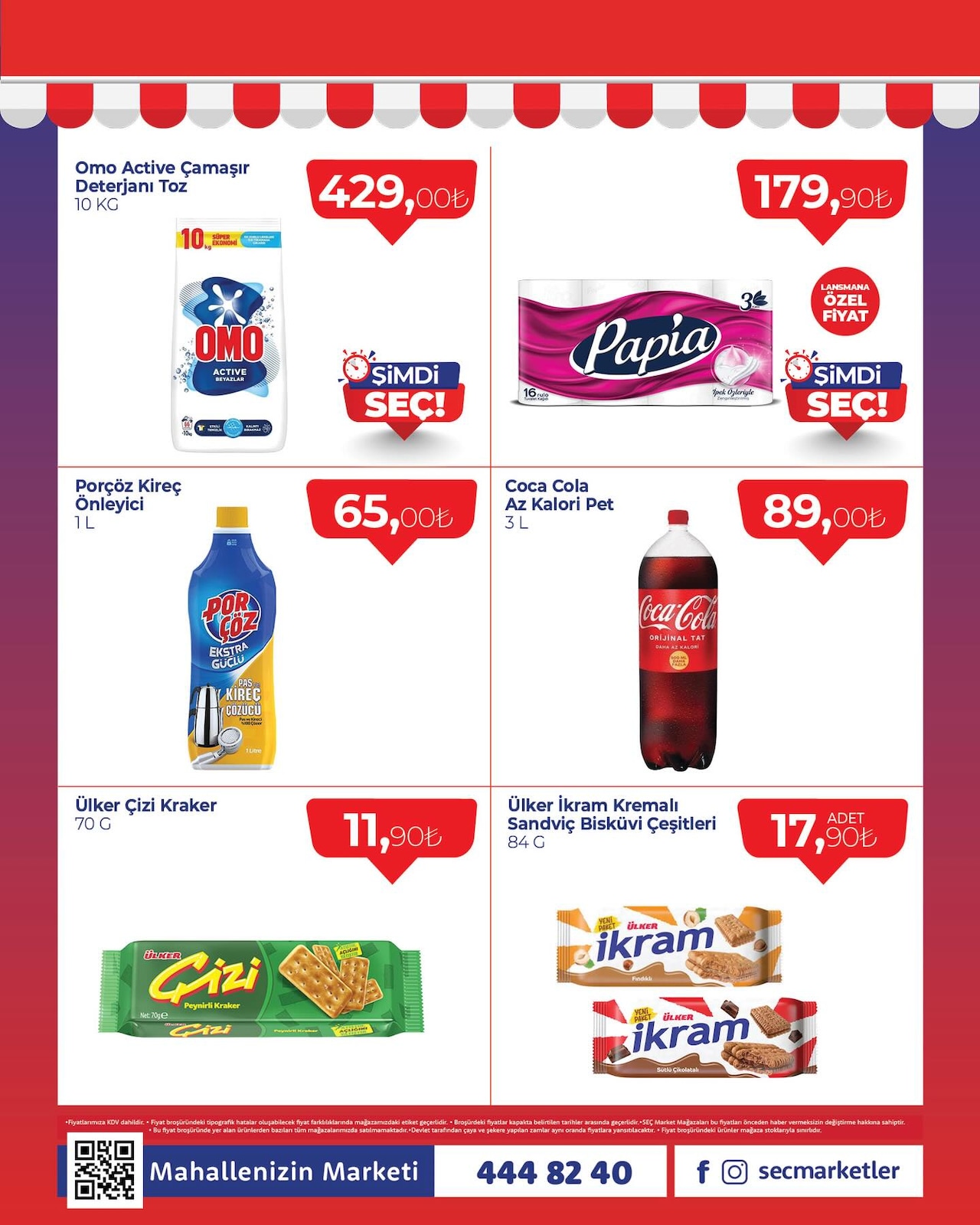 Seç Market 9 Nisan 2026 Aktüel Kataloğu broşürü