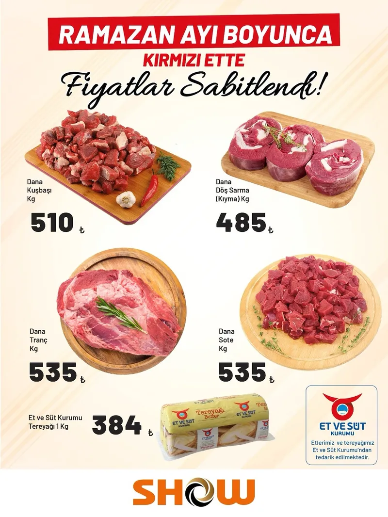 Show Broşür Kapak