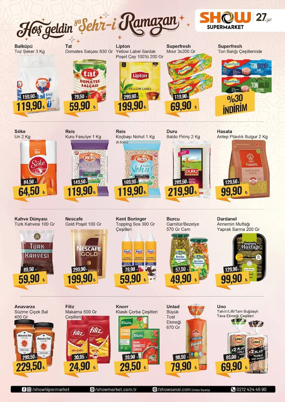 Show Show Market 13 Şubat 2026 Aktüel Kataloğu sayfa 5: Knorr Klasik Çorba Çeşitleri, Untad Büyük Tost Ekmeği 670 Gr