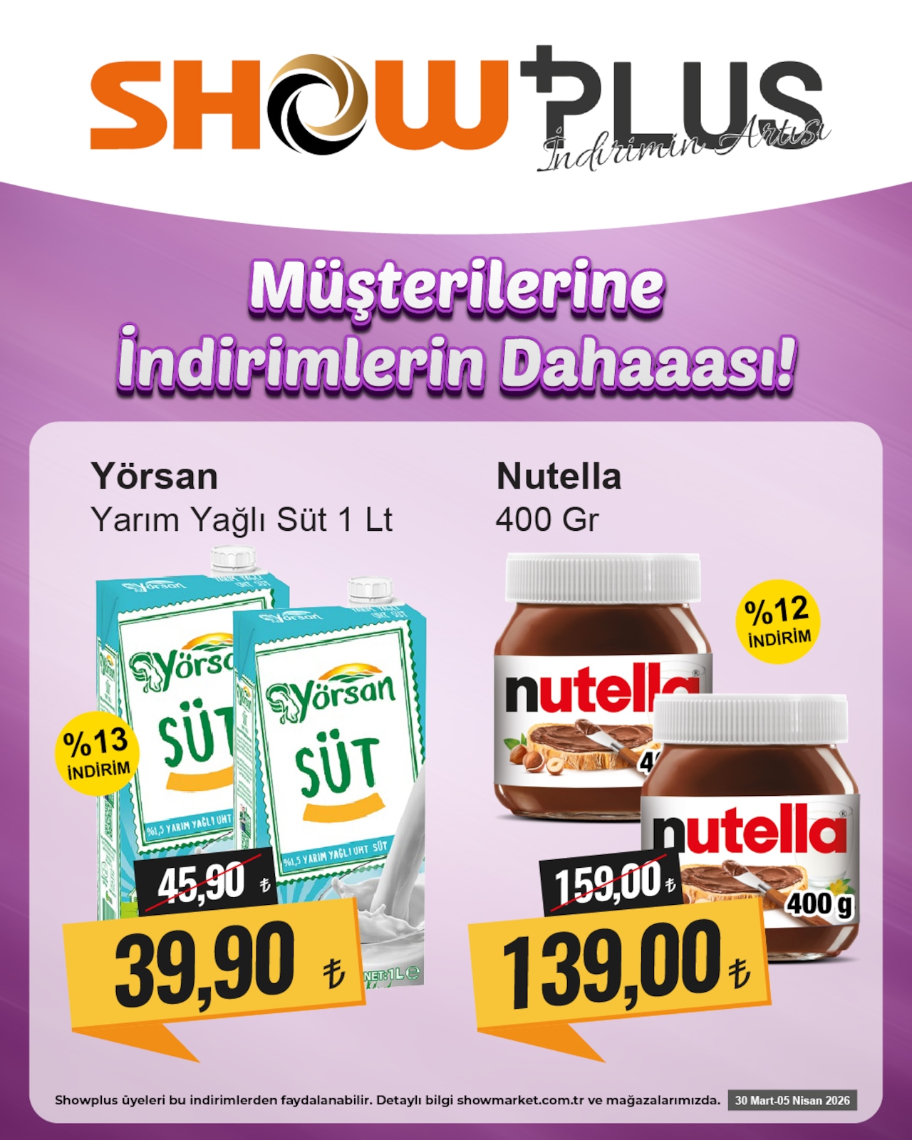 Show Market 30 Mart 2026 Aktüel Kataloğu broşürü