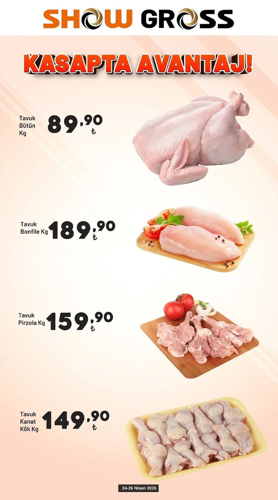 Show Gross 24 Nisan 2026 Aktüel Kataloğu broşürü