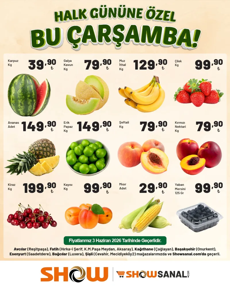 Show Broşür Kapak