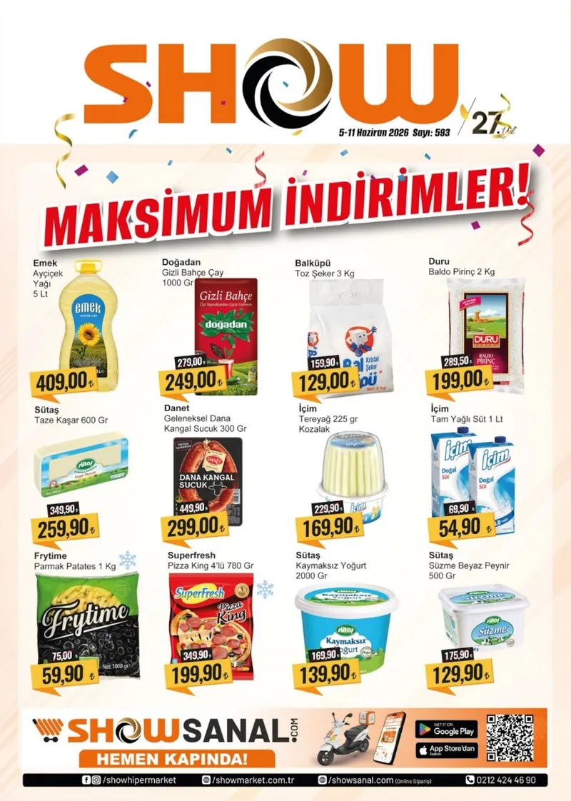 Show Broşür Kapak