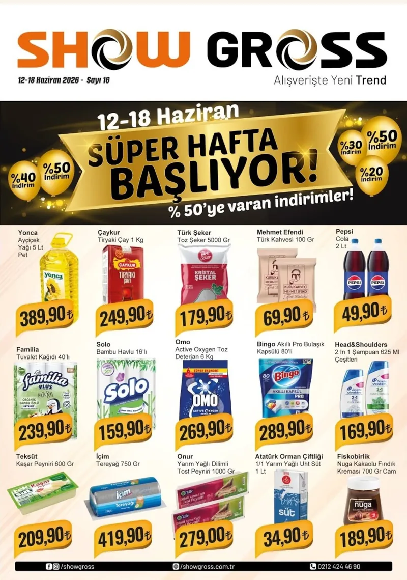 Show Broşür Kapak
