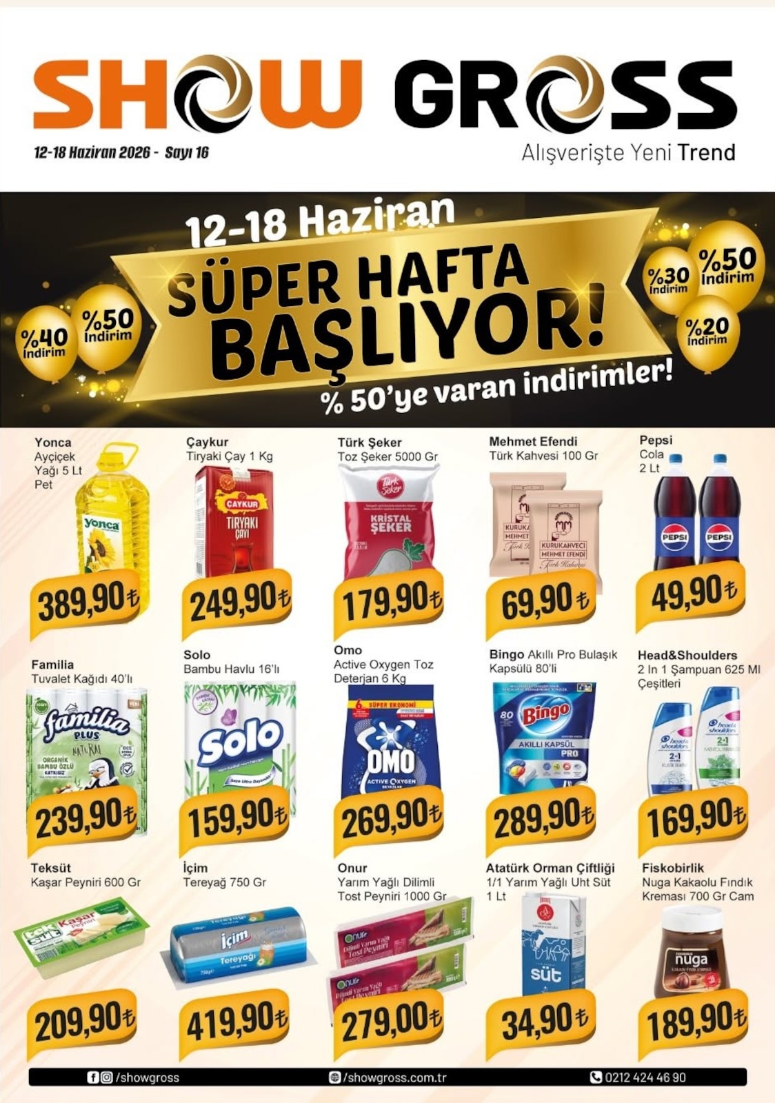 Show Gross 12 Haziran 2026 Aktüel Kataloğu