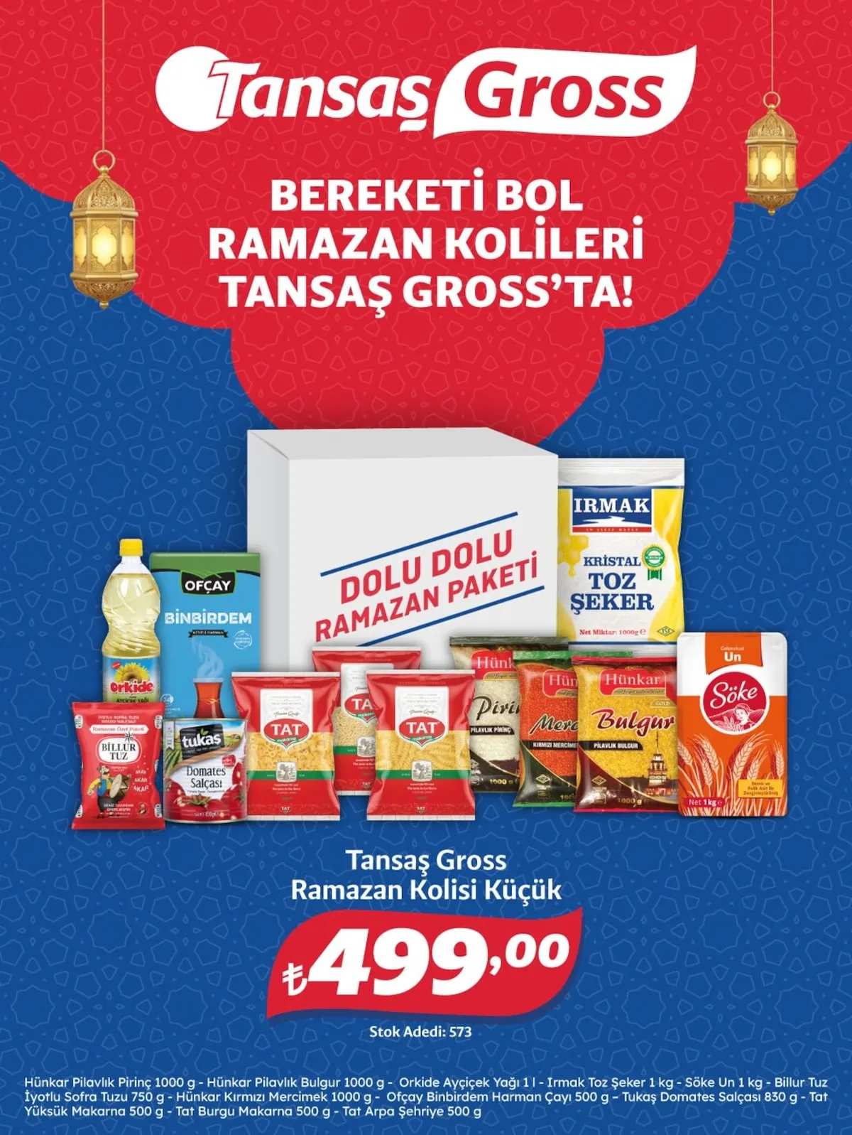 Tansaş Tansaş Gross 12 Şubat 2026 Aktüel Kataloğu sayfa 2: Tansaş Gross Ramazan Kolisi Küçük