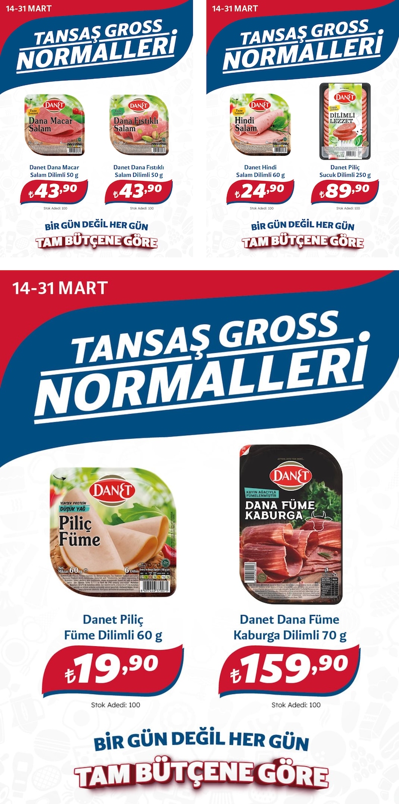 Tansaş Gross 14 Mart 2026 Aktüel Kataloğu broşürü