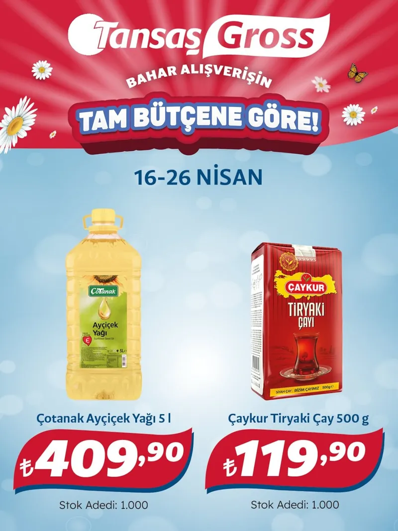 Tansaş Broşür Kapak