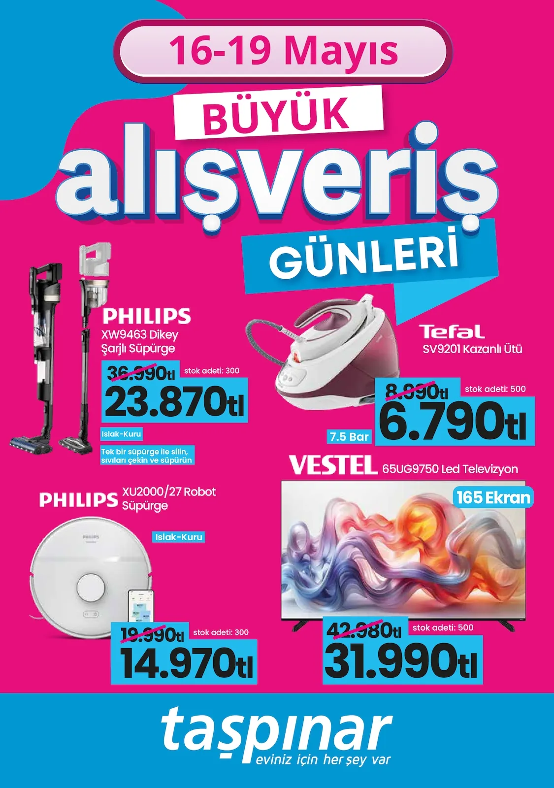 Taşpınar Taşpınar 16 Mayıs 2026 Aktüel Kataloğu sayfa 1