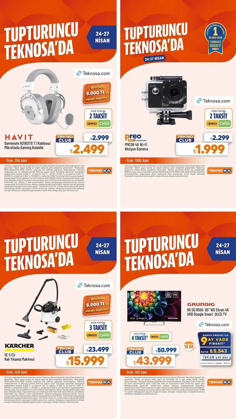 Teknosa Broşür Kapak