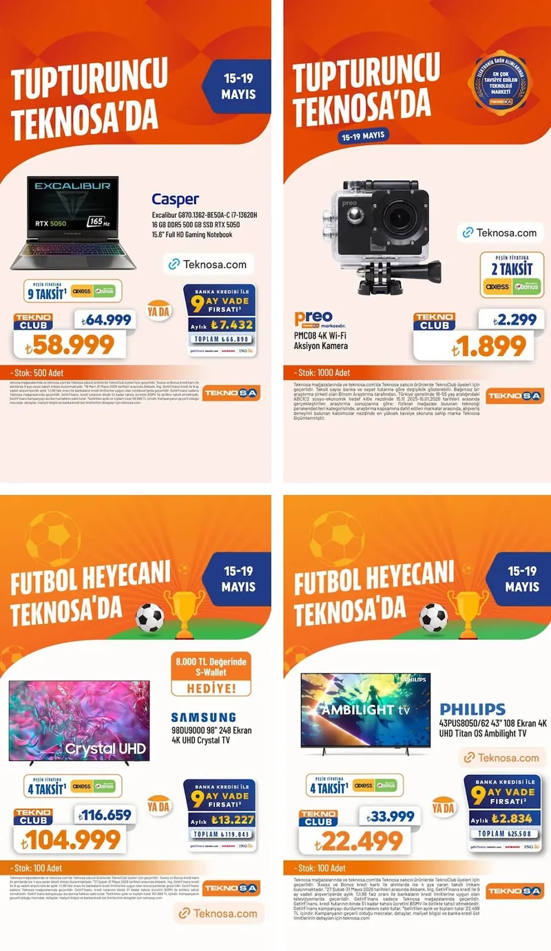 Teknosa Broşür Kapak
