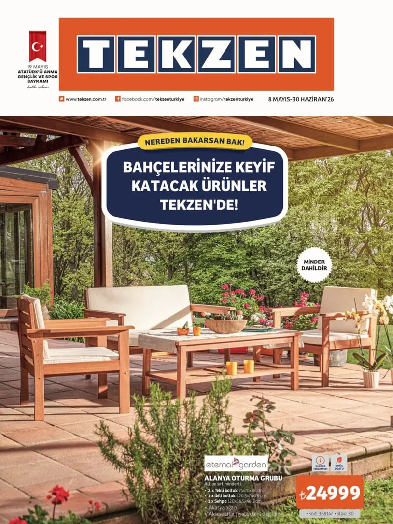 Tekzen Broşür Kapak