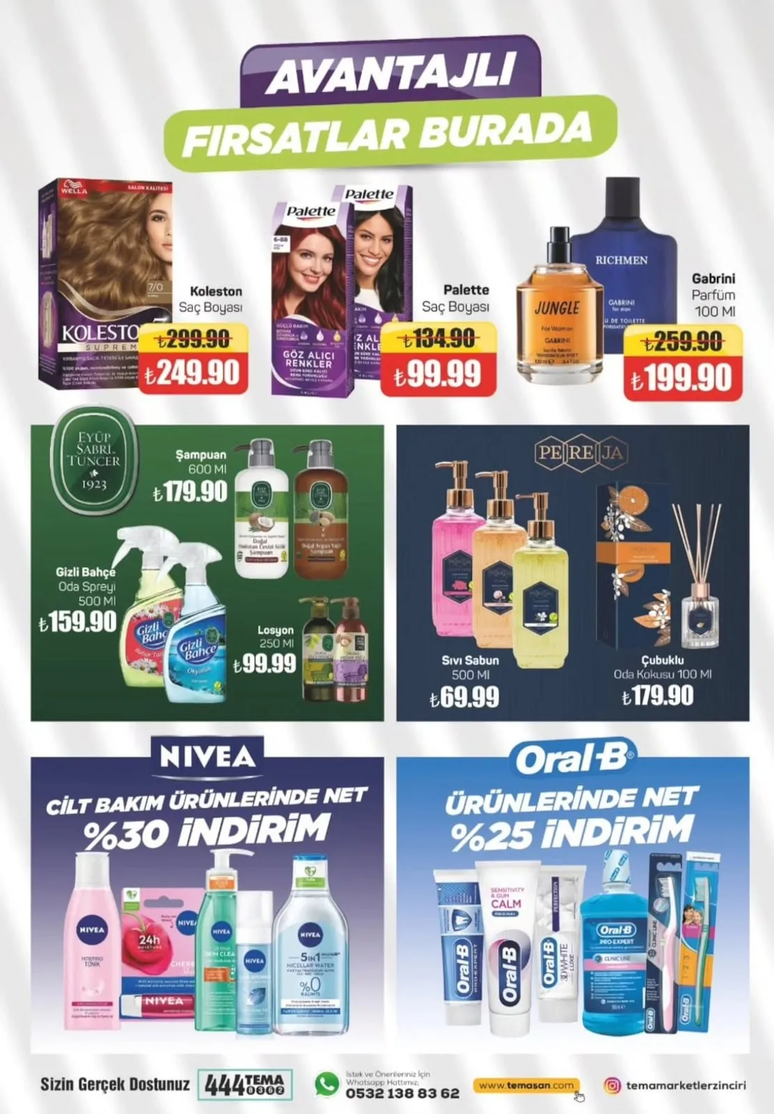 Tema Tema Market 6 Şubat 2026 Aktüel Kataloğu sayfa 15: Palette Saç Boyası, Losyon 250 Ml